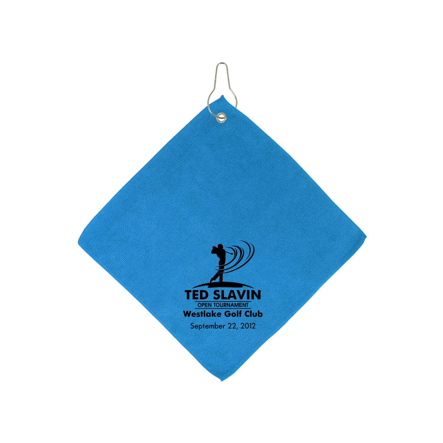 Microfiber Golf Towel W/Hook 1