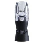 Acrylic Wine Decanter with Stand - Clear / Black Acrylic Wine Decanter with Stand - Clear / Black