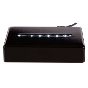 Deluxe Black Rectangle Lighted Base 1 Deluxe Black Rectangle Lighted Base 1