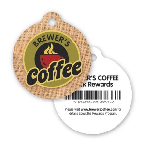 Plastic Circle Keytag 1 Plastic Circle Keytag 1