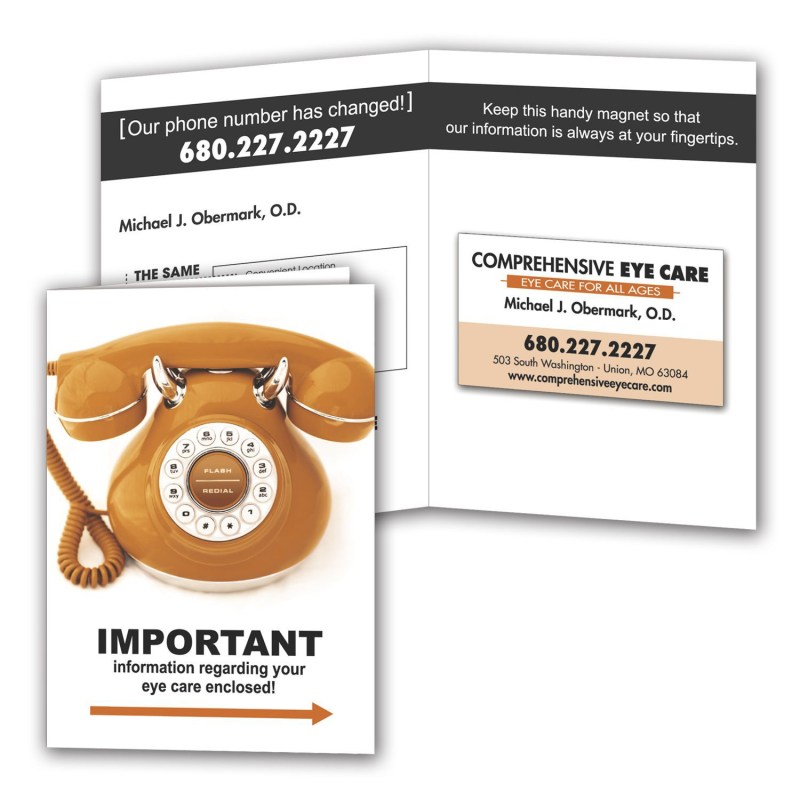 Bifold 5-3/4 x 8-1/4 Direct Mail Postcard 1 Bifold 5-3/4 x 8-1/4 Direct Mail Postcard 1