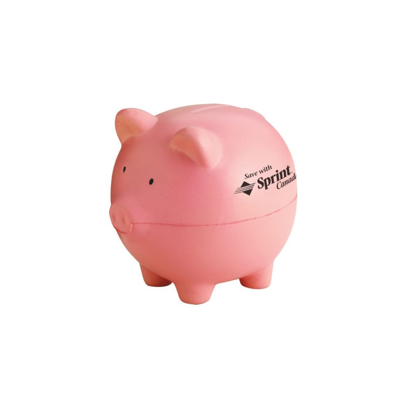 Pink Piggy Bank Stress Shape 1 Pink Piggy Bank Stress Shape 1