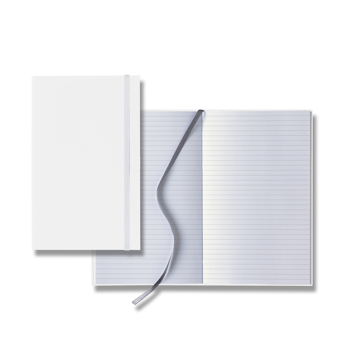 Castelli Matra Banded Medio Lined White Page Journal 1