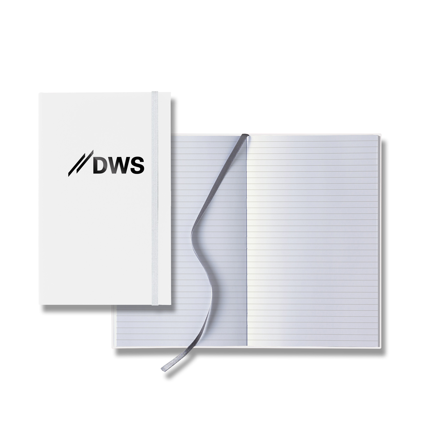 Castelli Matra Banded Medio Lined White Page Journal 1