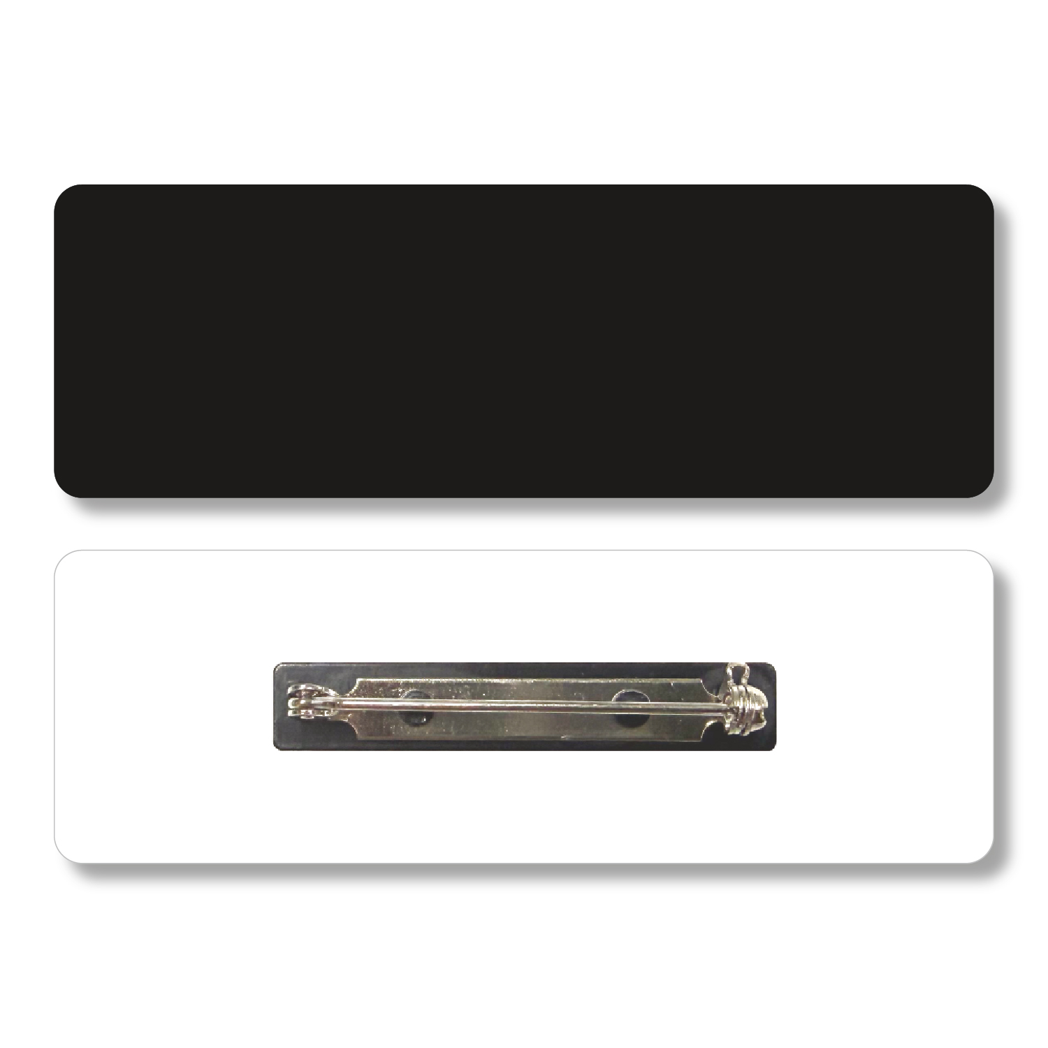 1 x 3 Name Badge - Pin Back 1