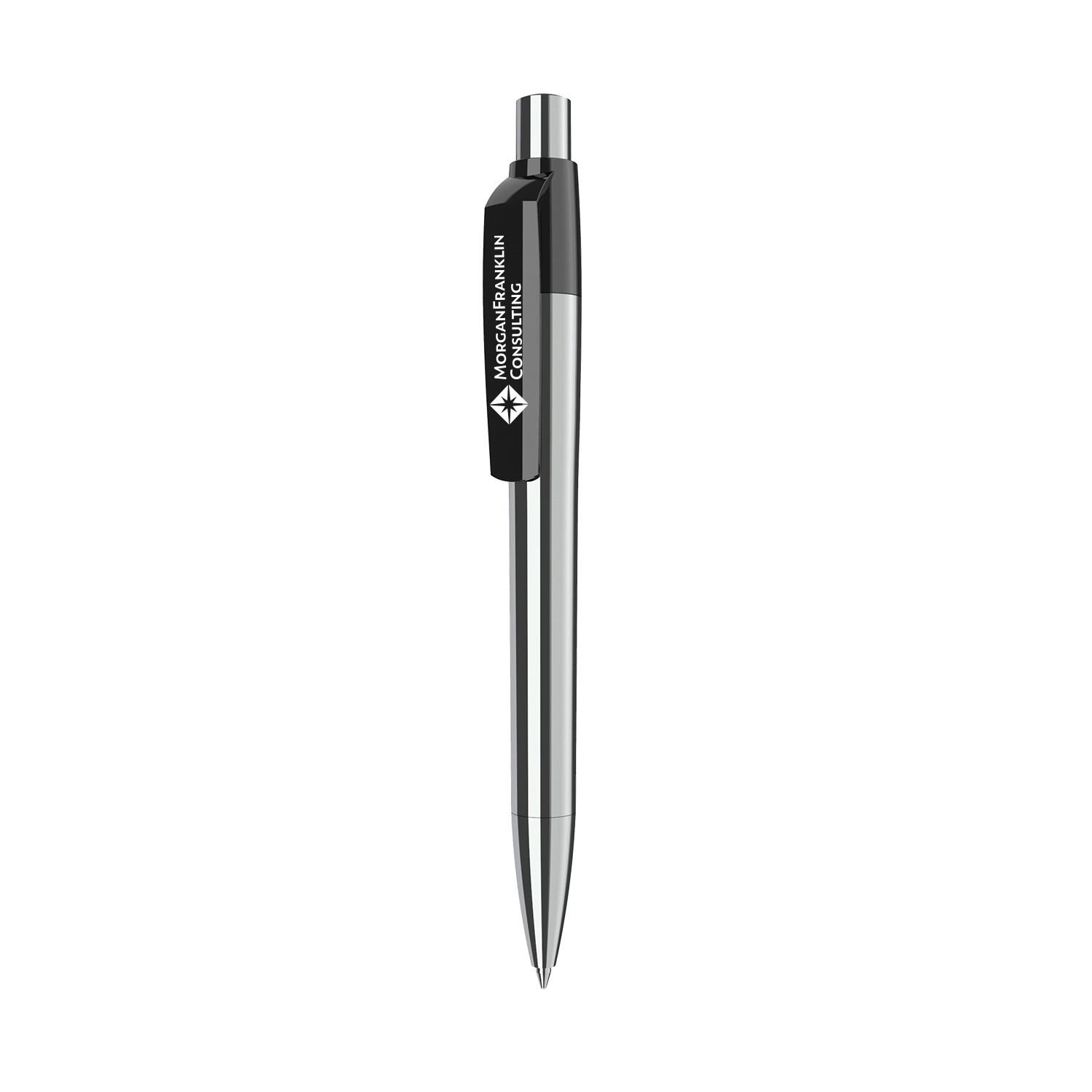 Maxema Mood Metal Chrome Pen Black Ink 1