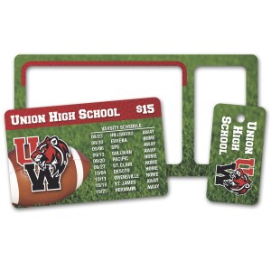 Plastic Wallet / Keytag Card - 30 mil 1 Plastic Wallet / Keytag Card - 30 mil 1