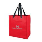 Non Woven Grocery Tote W/Grommets 1 Non Woven Grocery Tote W/Grommets 1