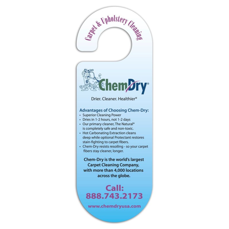 Door Hanger Oval Paper Card 1 Door Hanger Oval Paper Card 1