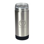 2" 1 Stainless Steel Vacuum Cooler/Tumbler - Silver / Black 2" 1 Stainless Steel Vacuum Cooler/Tumbler - Silver / Black