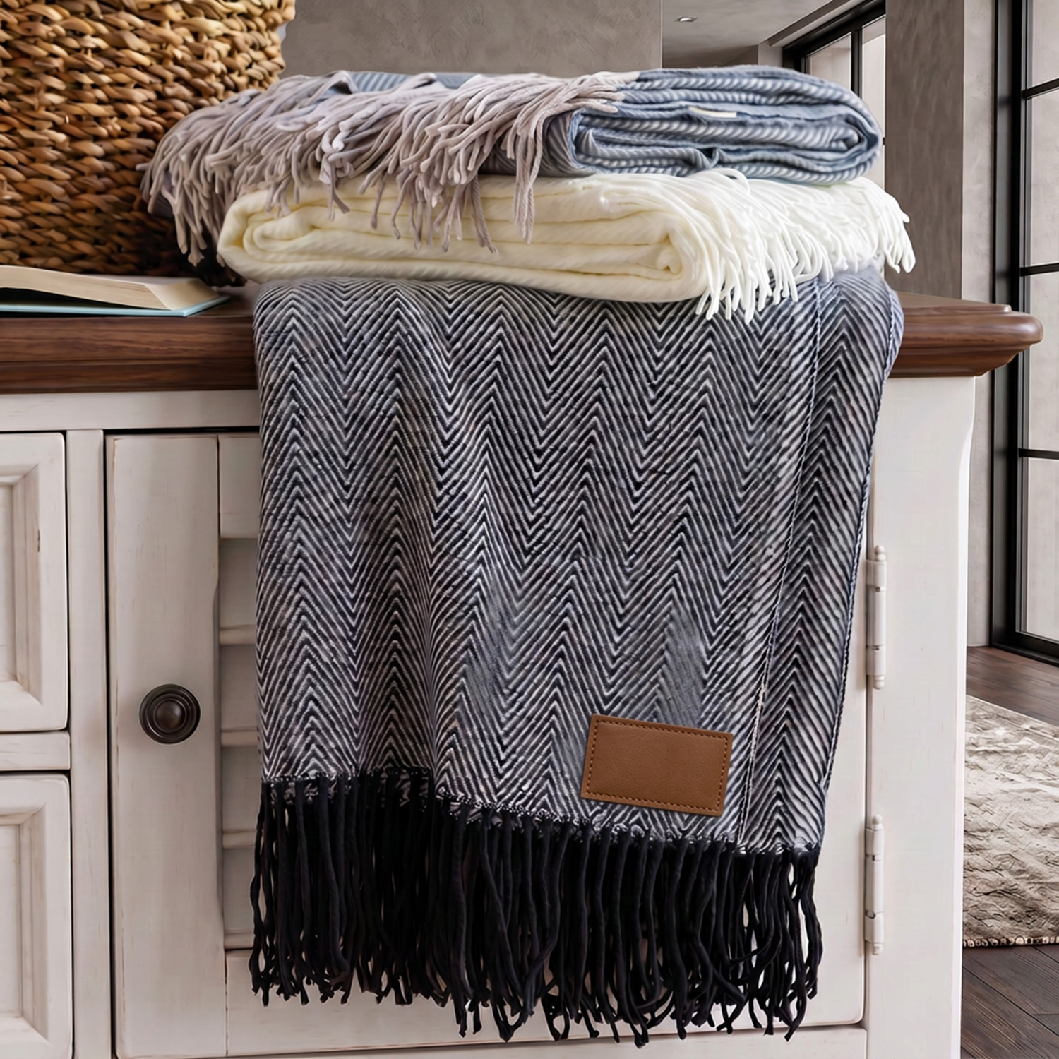 Herringbone Throw 1