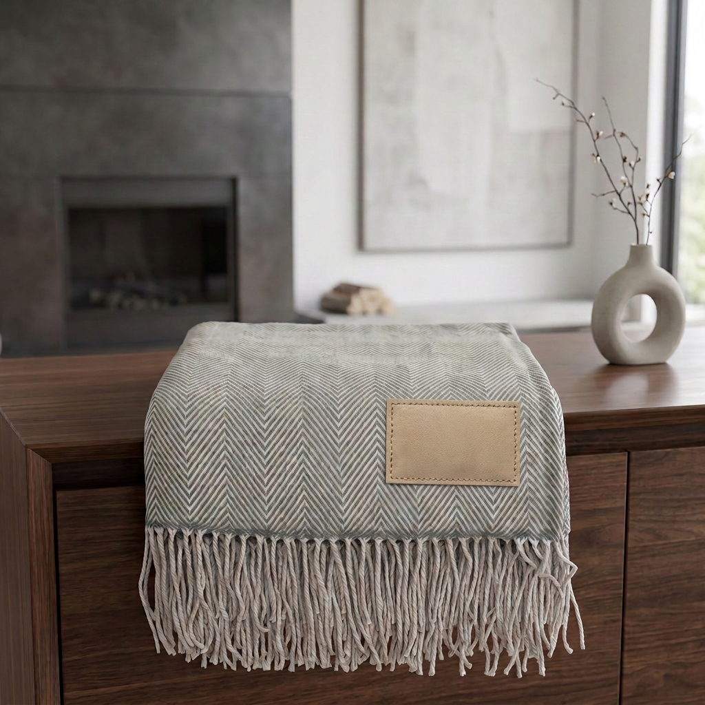 Herringbone Throw 1