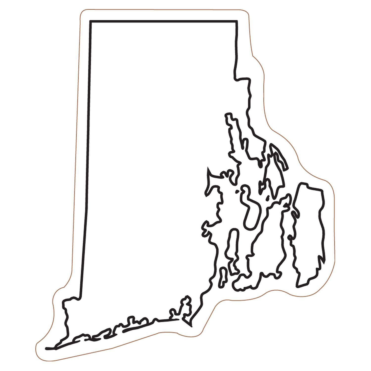 Rhode Island State Magnet 1