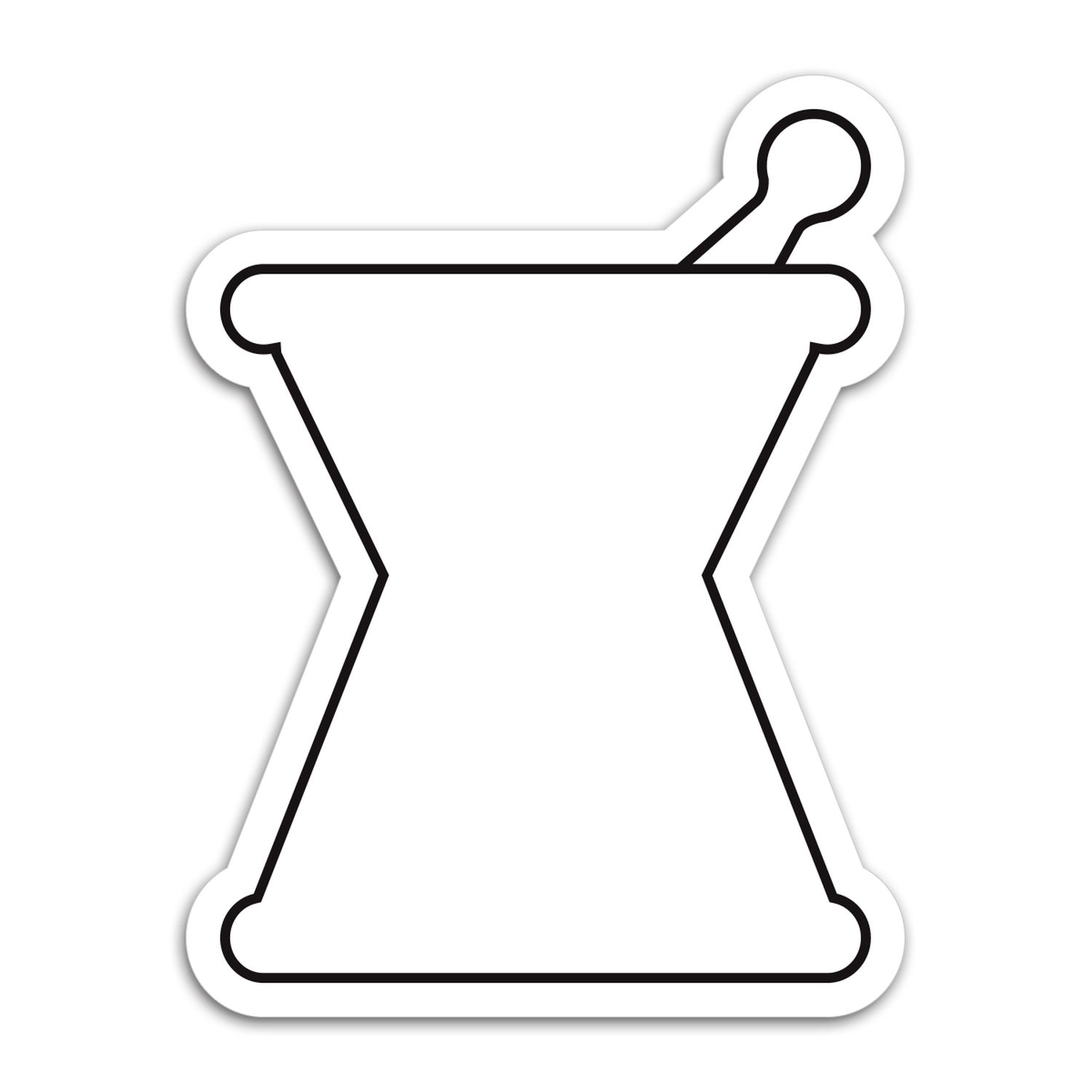 Mortar and Pestle Magnet 1