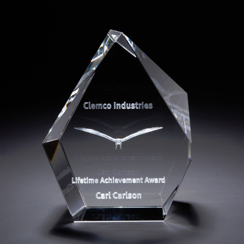3D Crystal Maximo Large Award 1 3D Crystal Maximo Large Award 1