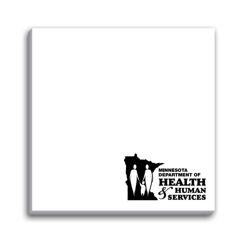 Paper Note Pad 3 x 3, 50 pages w/ magnet 1 Paper Note Pad 3 x 3, 50 pages w/ magnet 1