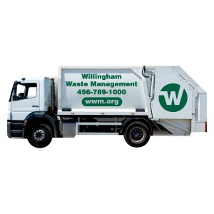 Trash Truck Magnet 1 Trash Truck Magnet 1