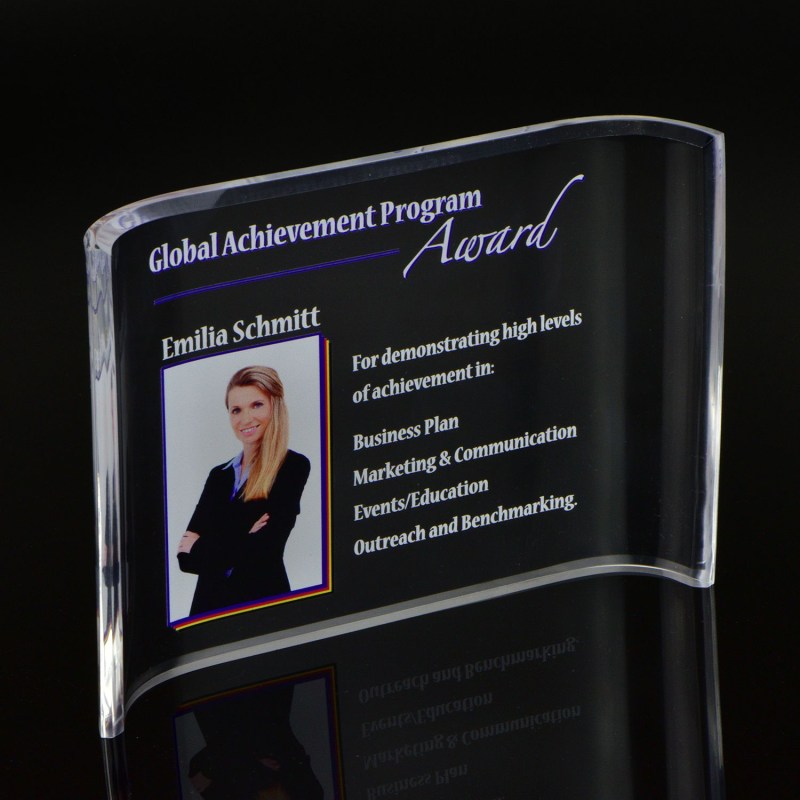 Acrylic Crescent (5 x 7) 1 Acrylic Crescent (5 x 7) 1