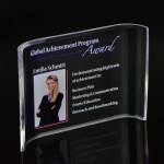 Acrylic Crescent (5 x 7) 1 Acrylic Crescent (5 x 7) 1