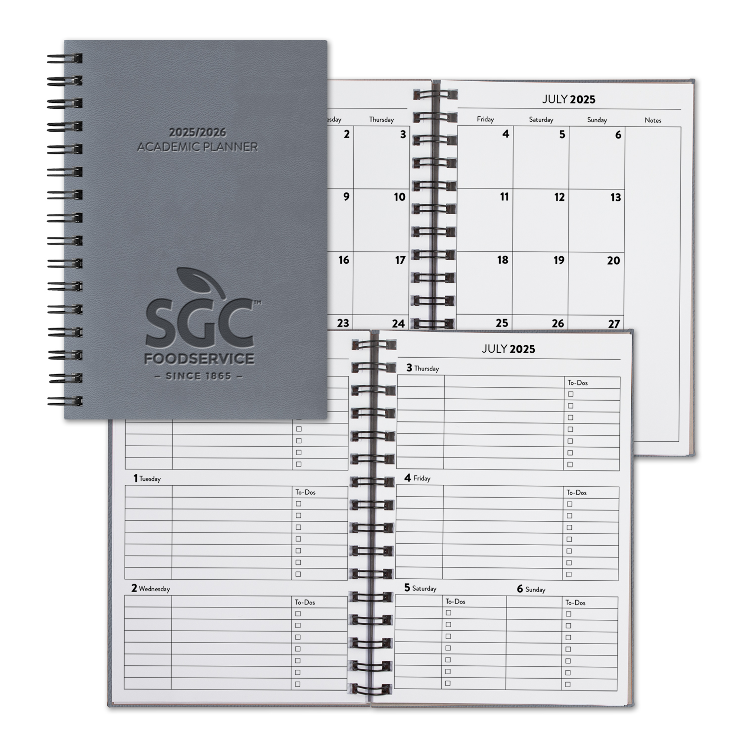 Castelli WireO Tucson Medio White Academic Planner 1