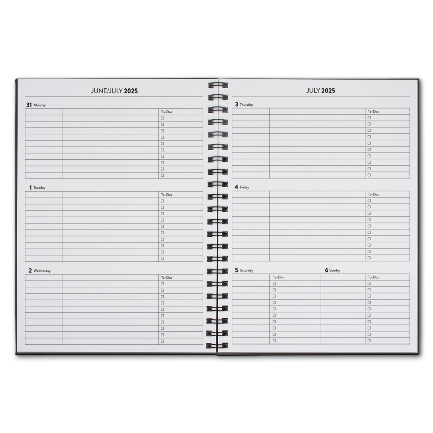Castelli WireO Tucson Medio White Academic Planner 1