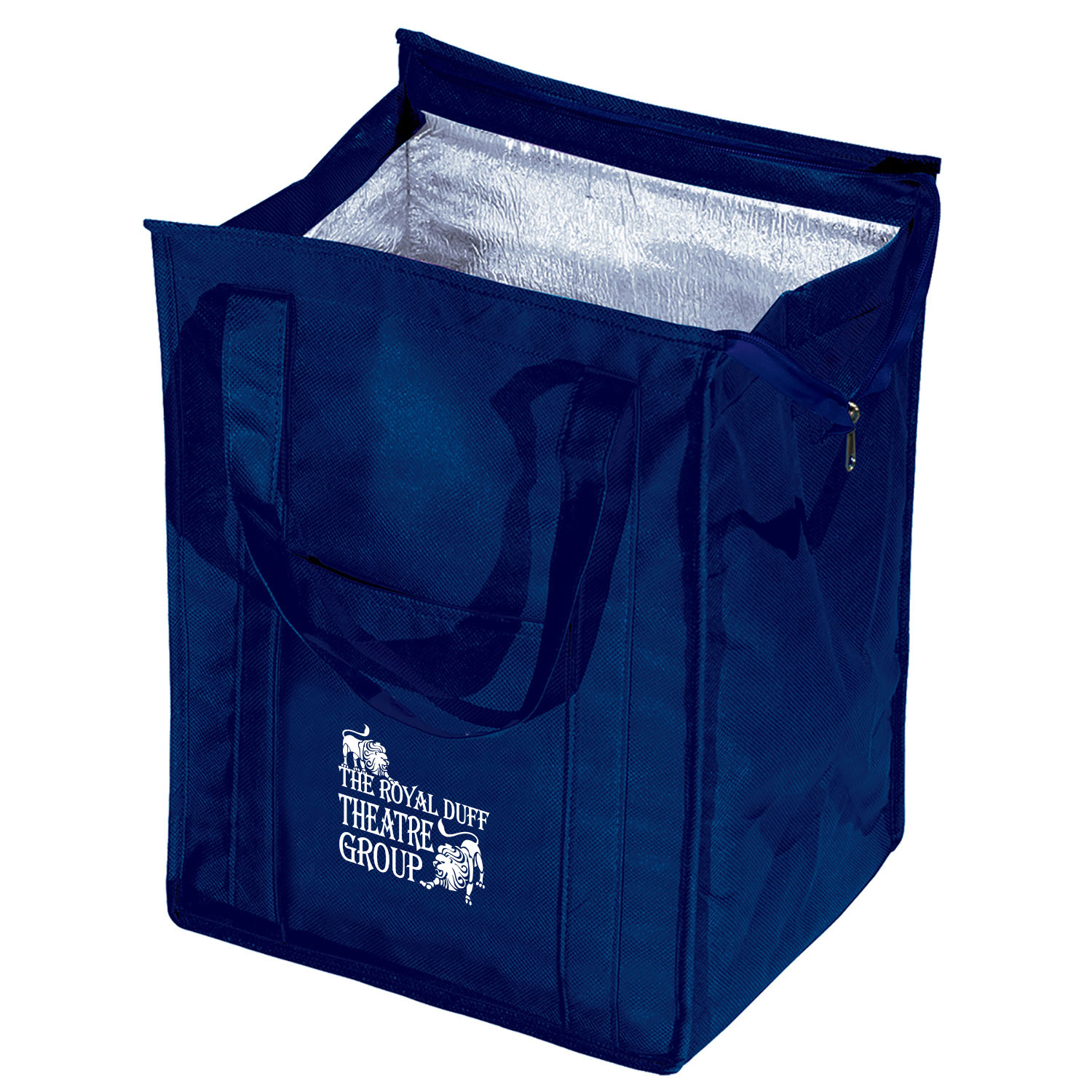 Insulated Polytex Tote W/Zipper 1