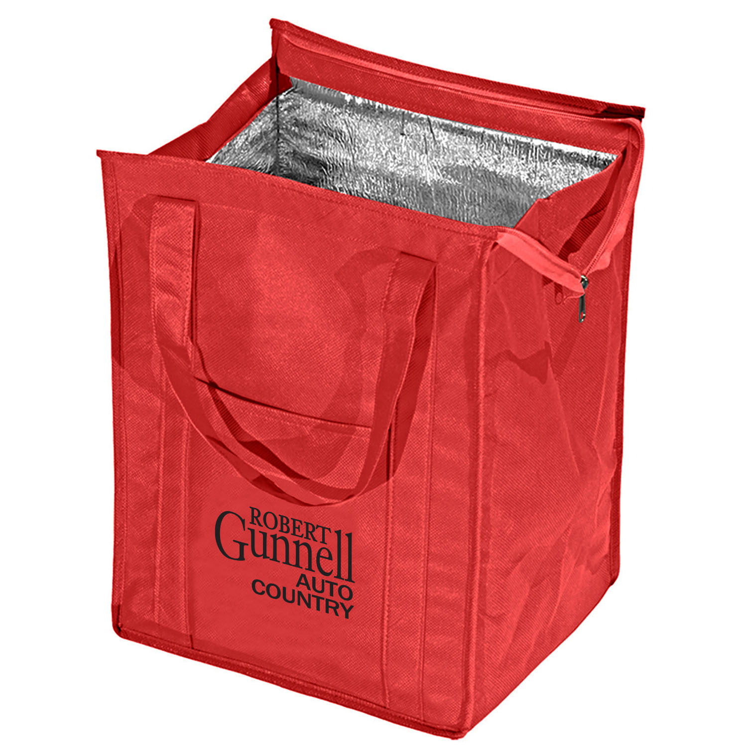 Insulated Polytex Tote W/Zipper 1