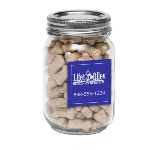 Pint Jar with Square Magnet 1 Pint Jar with Square Magnet 1