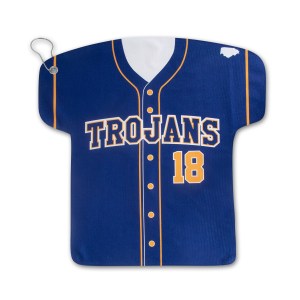 Golf Jersey Shaped Towel with Grommet 1 Golf Jersey Shaped Towel with Grommet 1