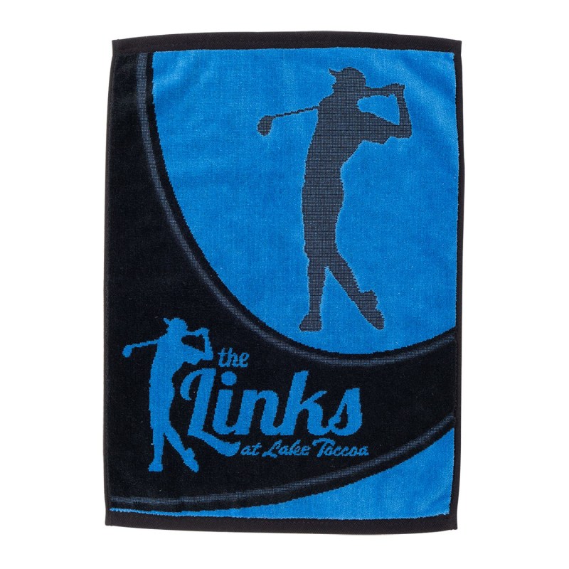 100% Cotton Jacquard Woven Golf Towel 1 100% Cotton Jacquard Woven Golf Towel 1
