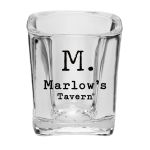 2 oz. Square Shot Glasses 1 2 oz. Square Shot Glasses 1