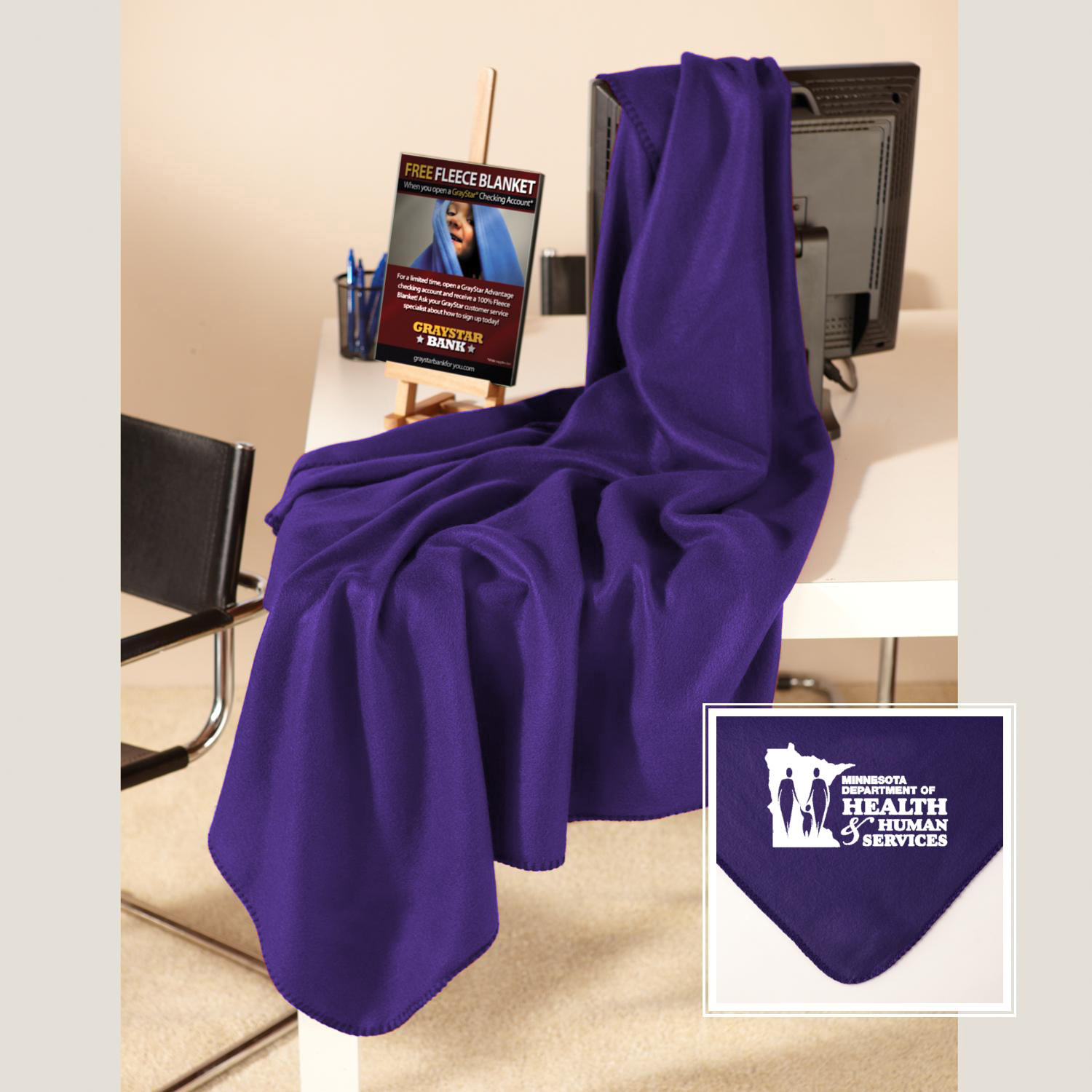 Promo Fleece Throw 1