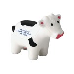 White Cow With Black Spots Stress Shape - Additional Image White Cow With Black Spots Stress Shape - Additional Image