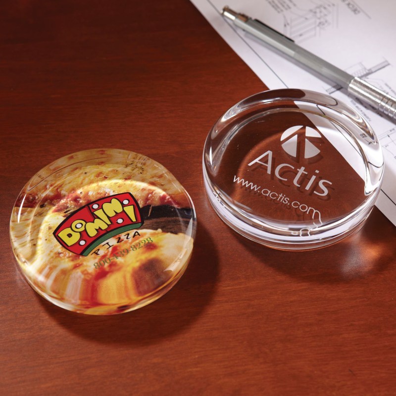 Flat Round Paperweight 1 Flat Round Paperweight 1