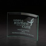 Chronicle Medium Jade Glass Award - Clear Chronicle Medium Jade Glass Award - Clear