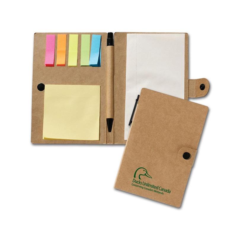 Recycled Jotter W/Post A Note & Flag Set 1 Recycled Jotter W/Post A Note & Flag Set 1