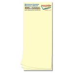 Paper Note Pad 3 1/2 x 8 1/2, 25 pages 4CP 1 Paper Note Pad 3 1/2 x 8 1/2, 25 pages 4CP 1