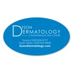 2 X 3.5 In Oval Label 1 2 X 3.5 In Oval Label 1
