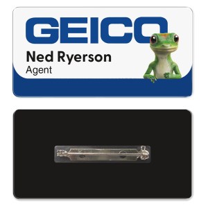 1.5 x 3 Name Badge - Pin Back 1 1.5 x 3 Name Badge - Pin Back 1