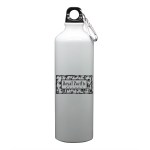 Aluminum 28 Oz Sports Bottle - White Aluminum 28 Oz Sports Bottle - White