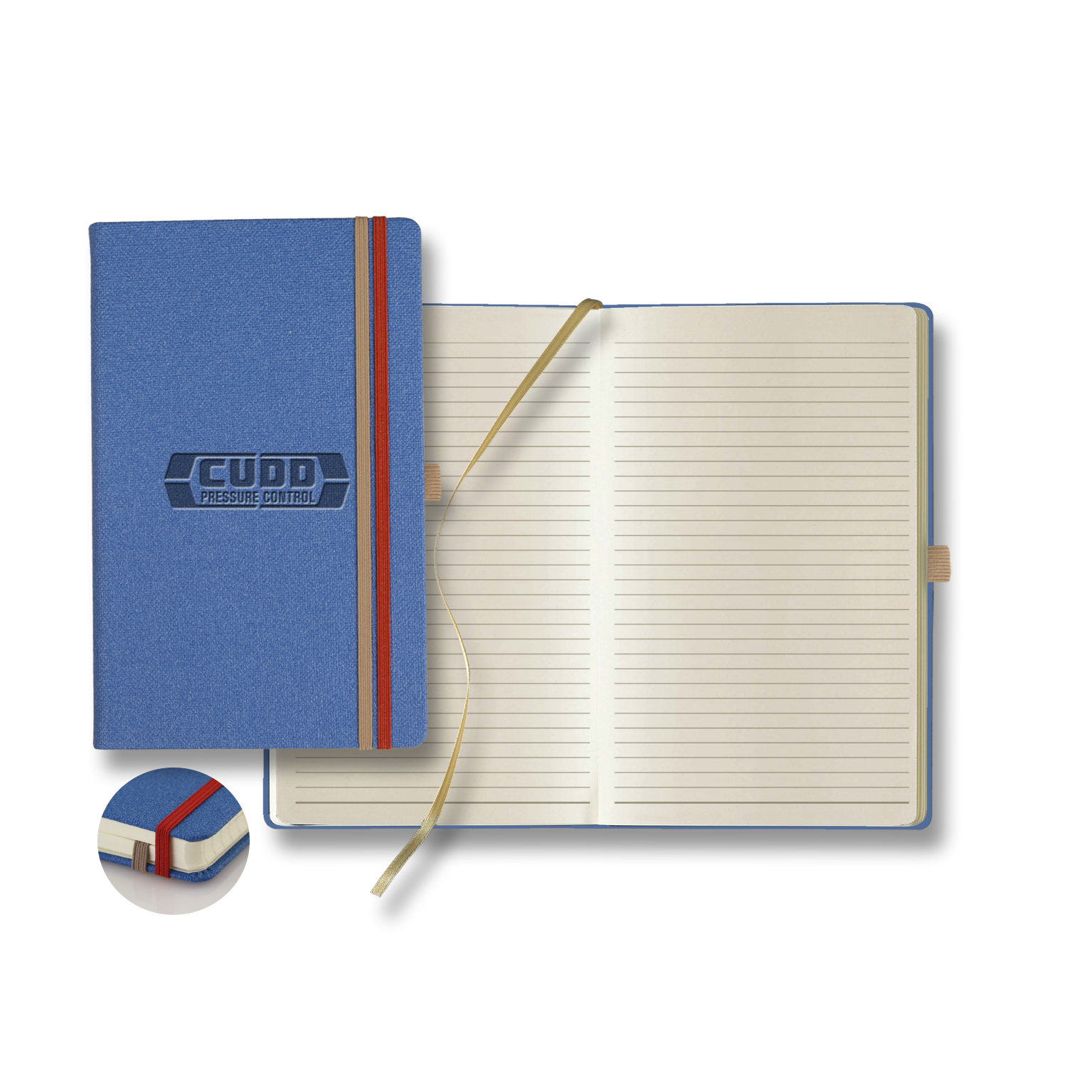 Castelli Bi Band Medio Lined Ivory Page Journal 1