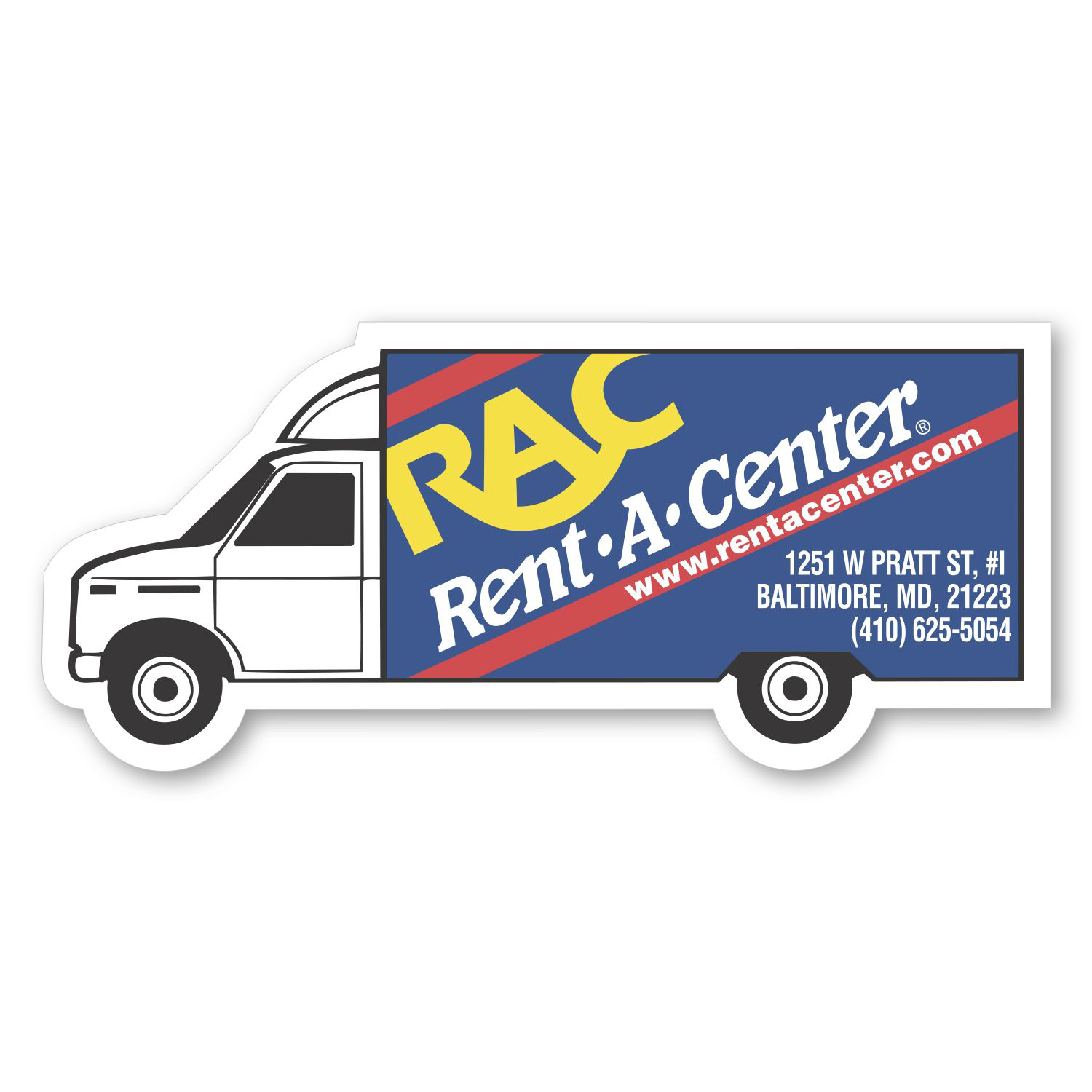 Moving Truck Magnet 1