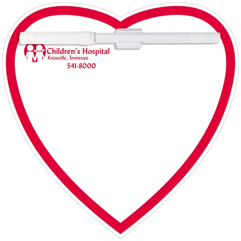 Memo Board Heart w/ Mag 1 Memo Board Heart w/ Mag 1