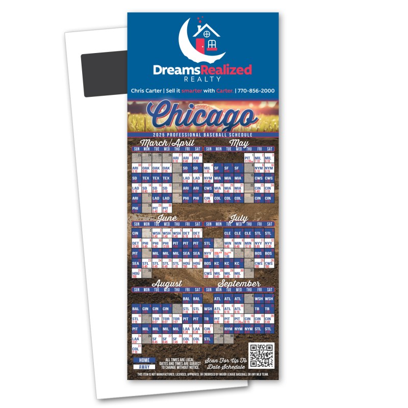 Baseball Schedule Magnetic Stick Up Card 1 Baseball Schedule Magnetic Stick Up Card 1
