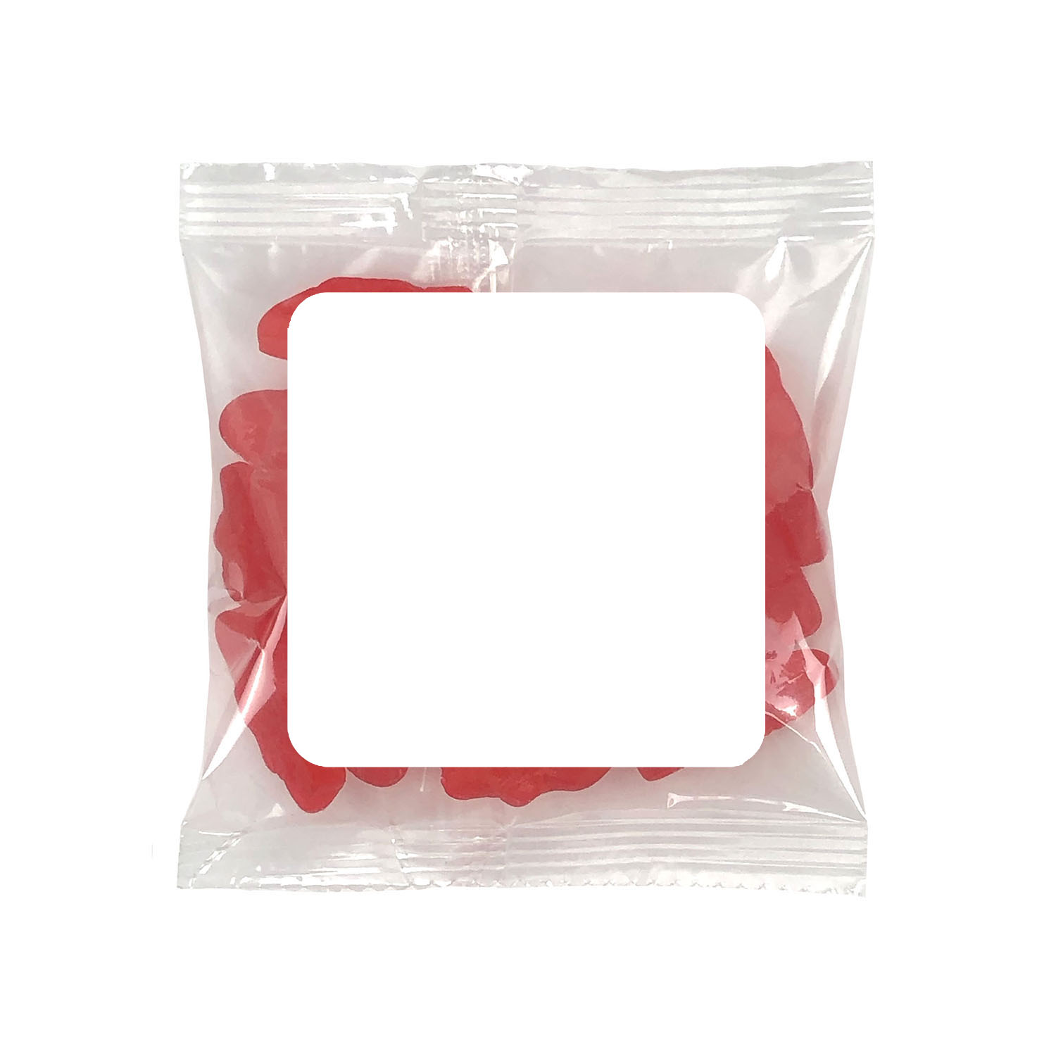 Small Snack Bag with Label Standard Fill 1
