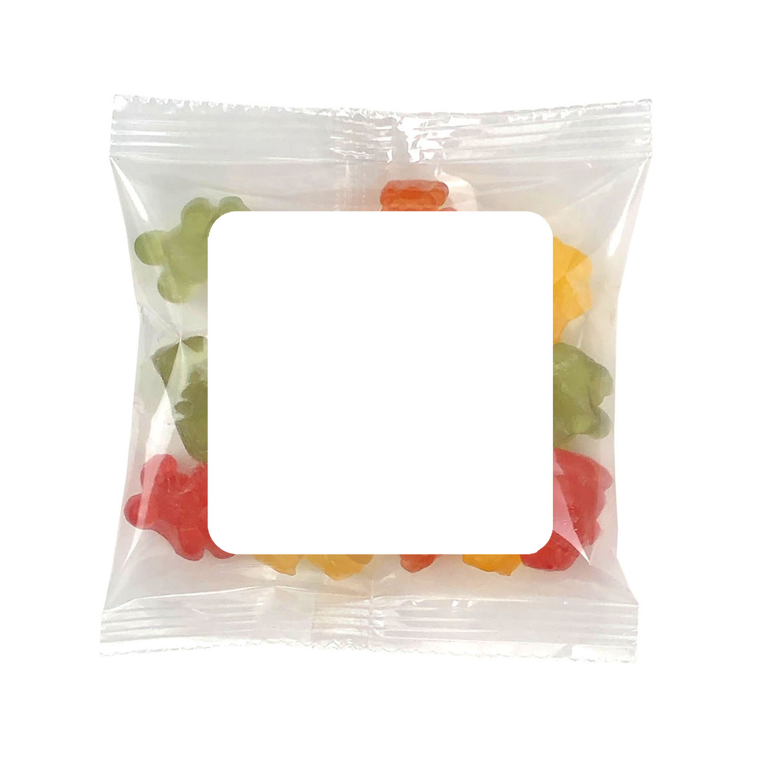 Small Snack Bag with Label Standard Fill 1