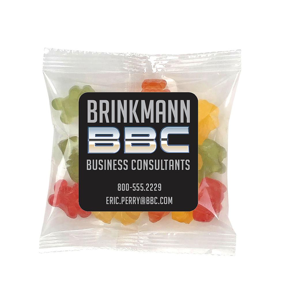 Small Snack Bag with Label Standard Fill 1