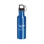 Wide Mouth Aluminum 28 Oz Sports Bottle - Blue Wide Mouth Aluminum 28 Oz Sports Bottle - Blue