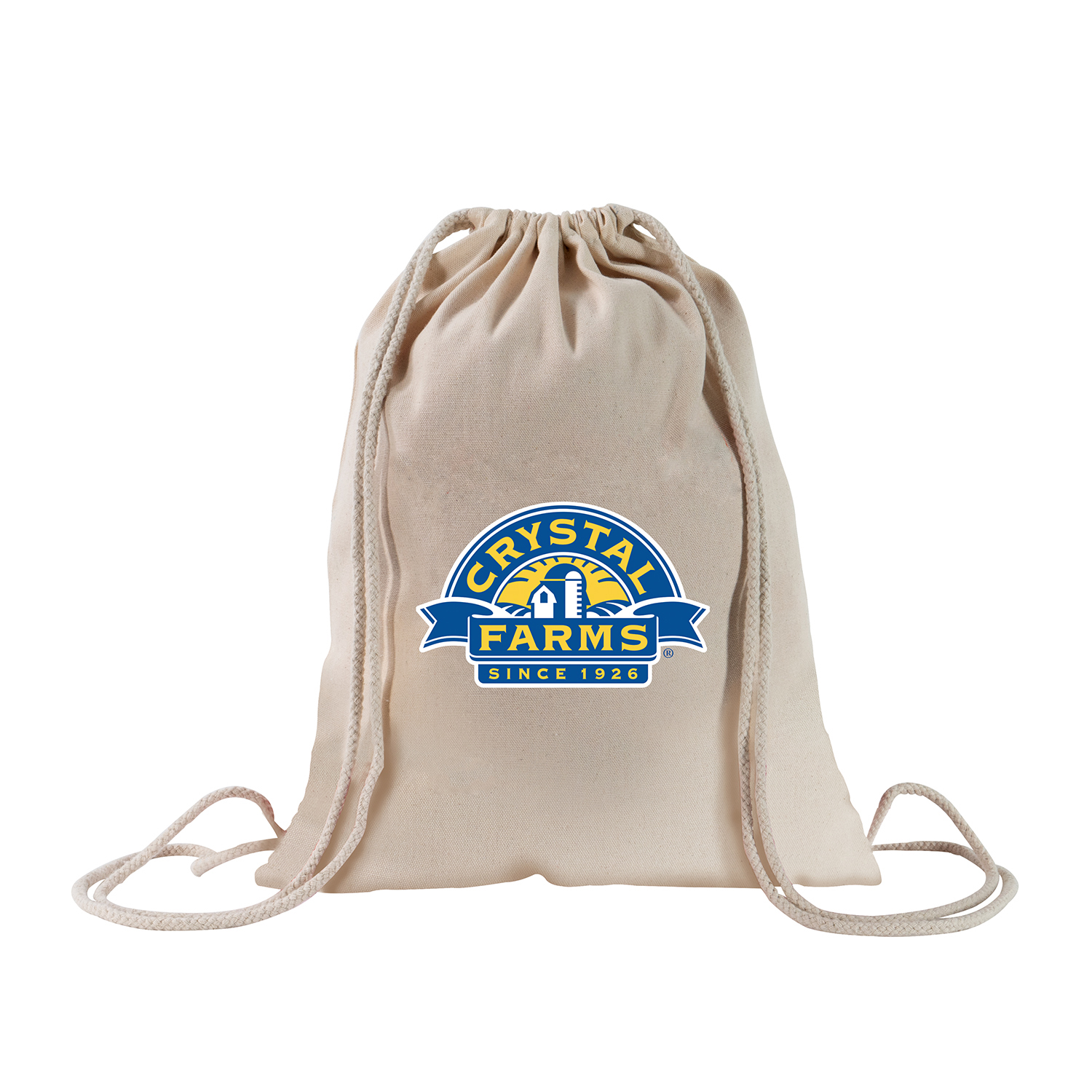 Natural Drawstring Backpack 1