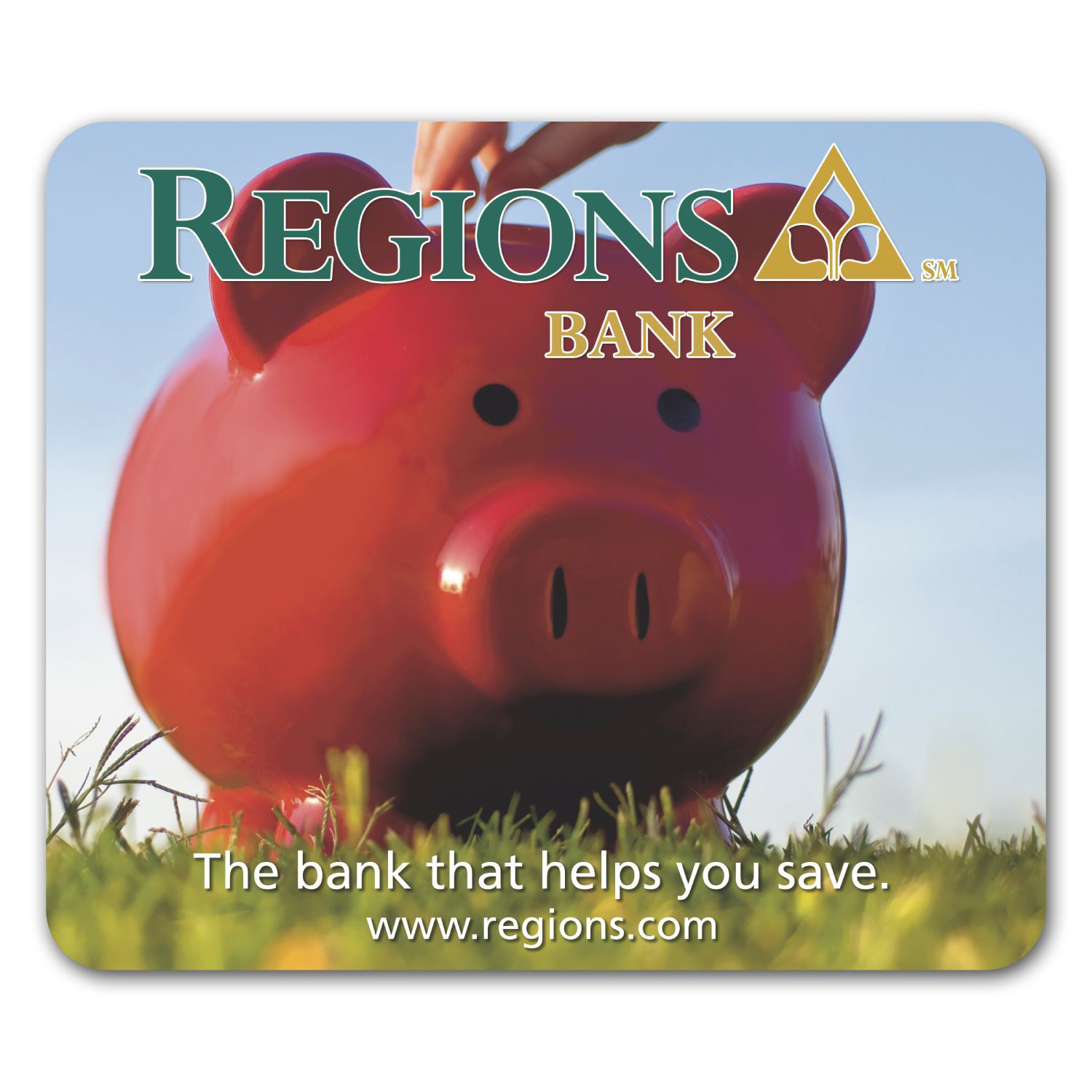 Rectangle Removable Adhesive Mouse Pad/Counter Mat 1
